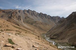 Vallée d'Honupatta en direction de Photaksar au Ladakh